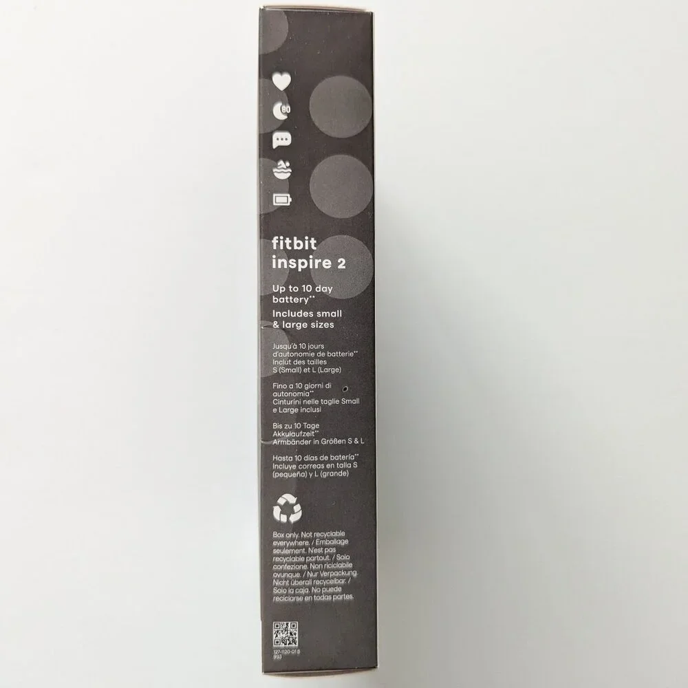 BNIB FITBIT INSPIRE 2 Fitness Tracker + Heart Rate Watch